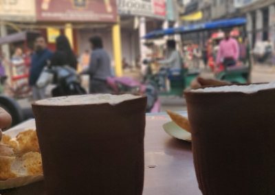 Yummy Lassi in Clay Pot at Old Delhi